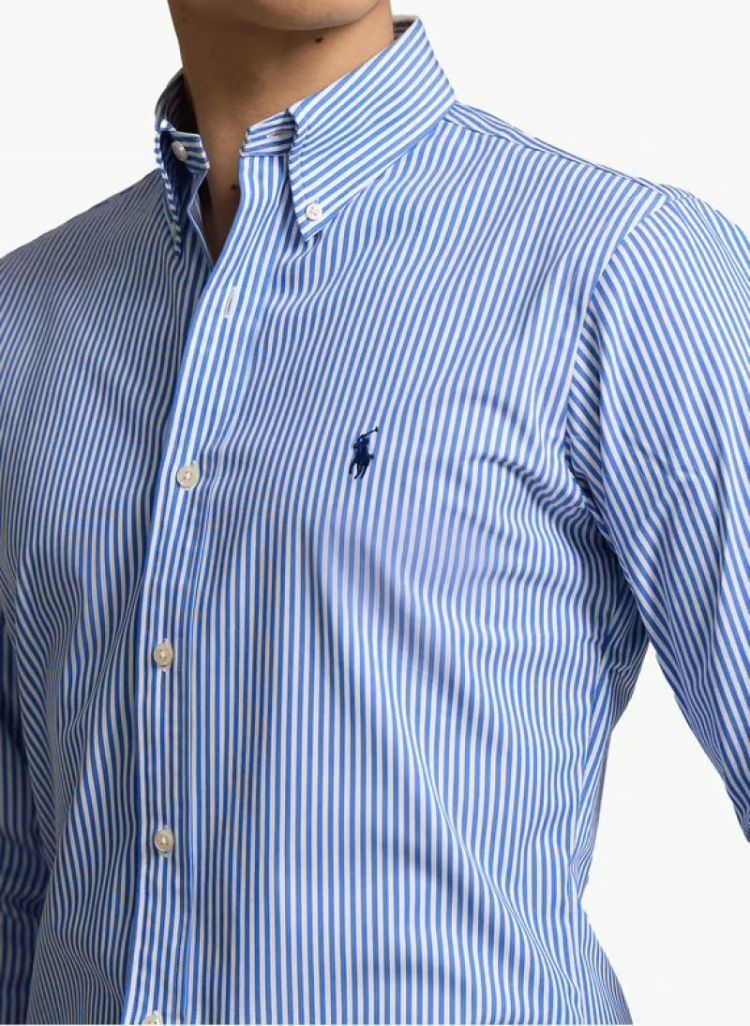 Slim fit 008 Navy/wht
