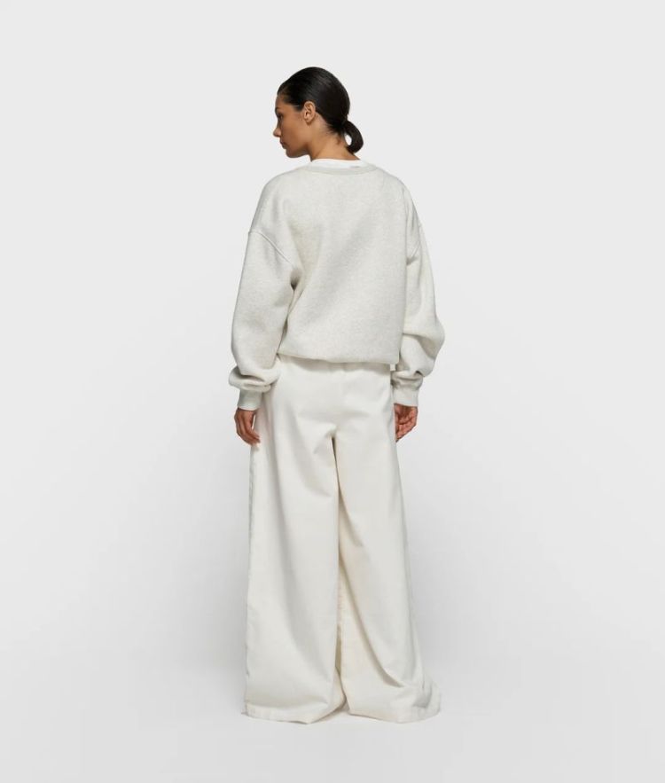 Wide jog twill 1324 Pearl
