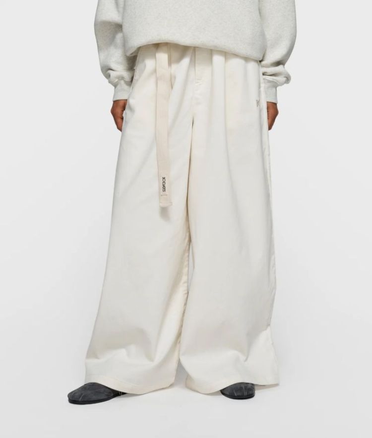 Wide jog twill 1324 Pearl