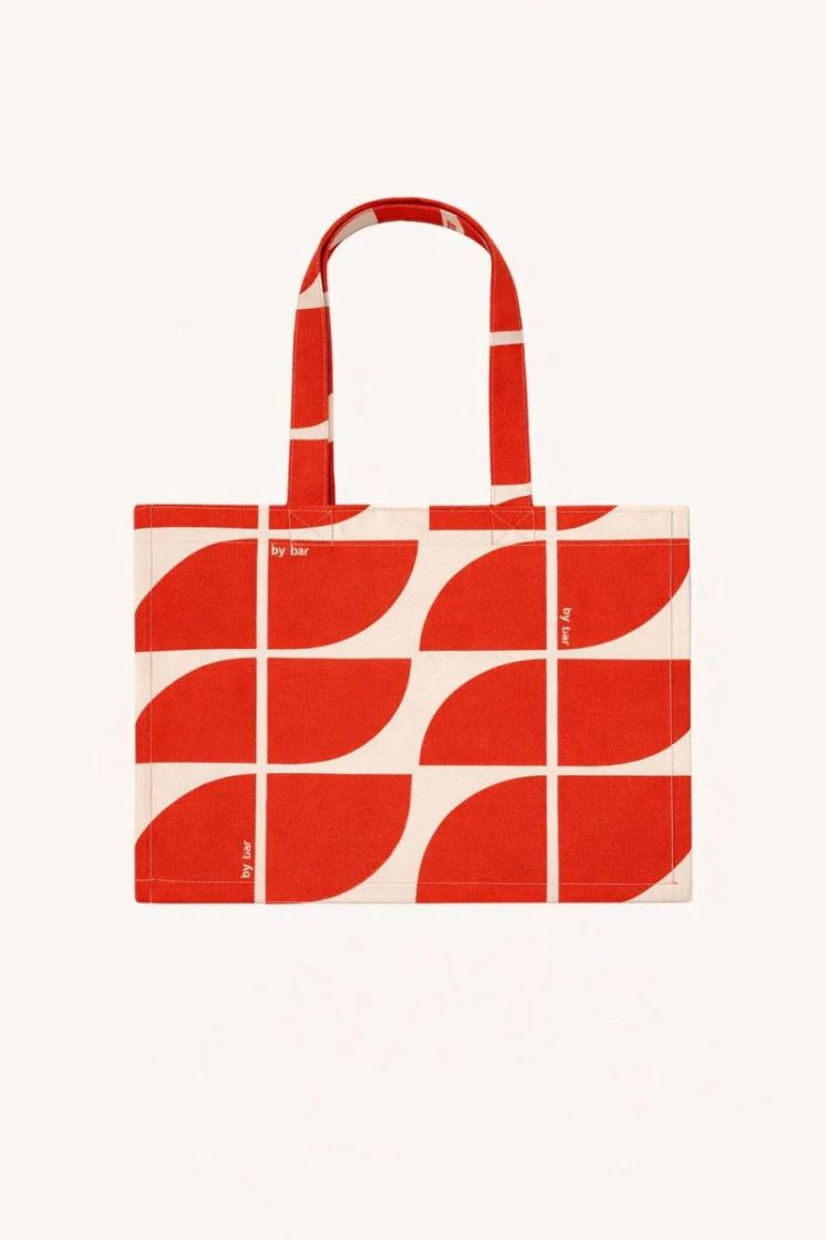 Shopper poppy red