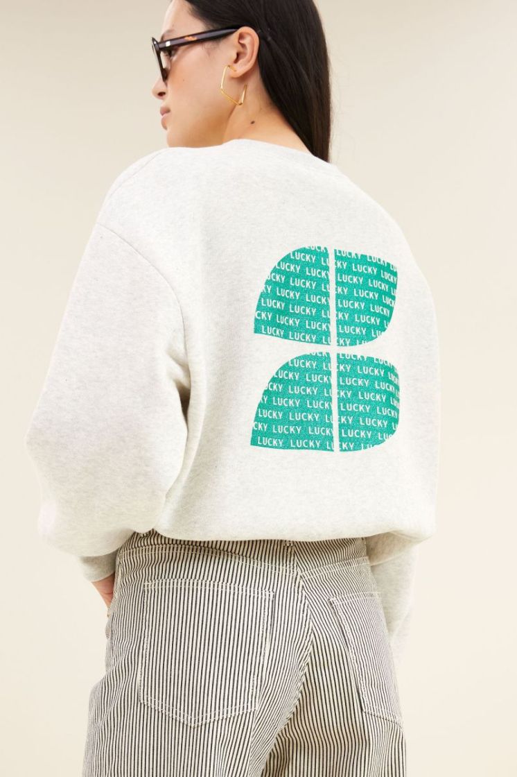 Bibli clover light grey mele