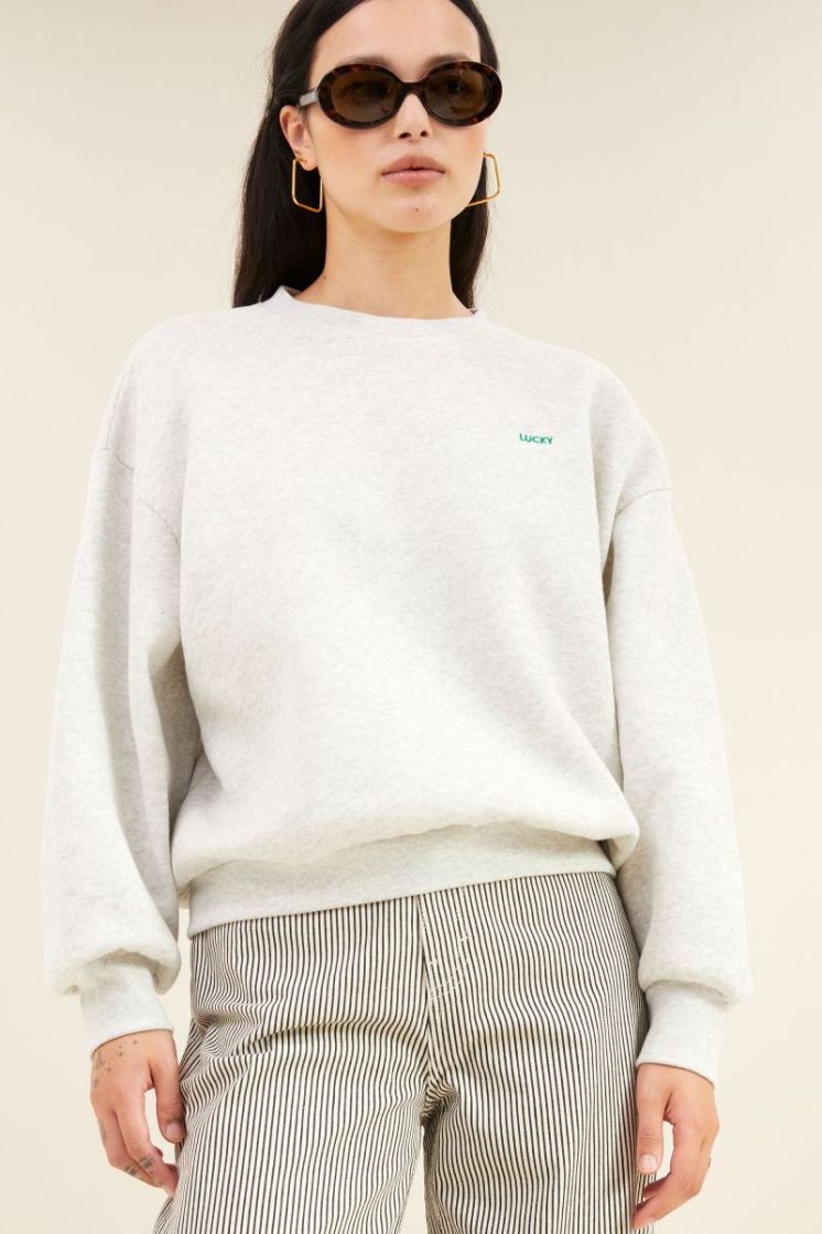 Bibli clover light grey mele