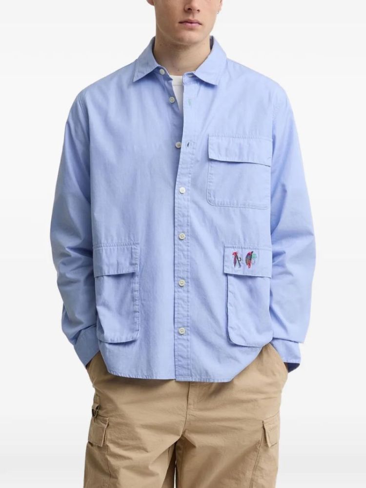 Barbour x Paul Smith BL54 Mid blue