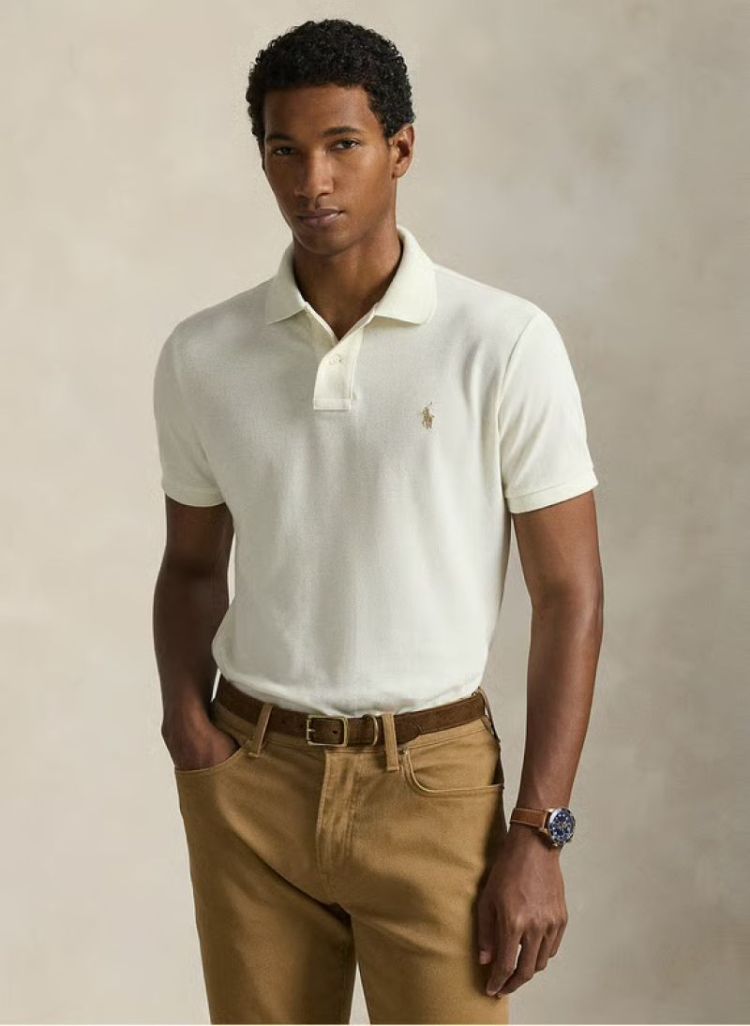 Custom slim fit 372 PARCHMENT Cream
