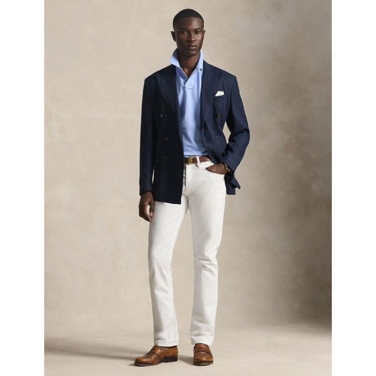 Custom slim fit 031 AUSTIN BLUE = Ciel