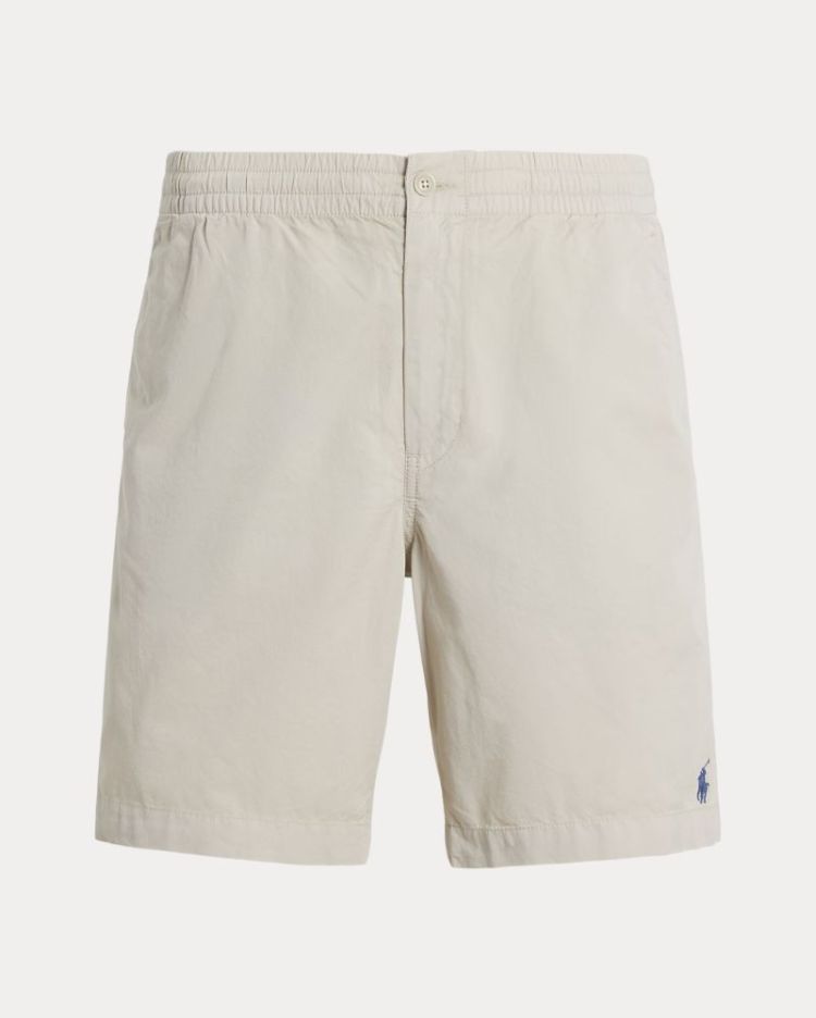 Short Polo prepster en sergé 2 004 STONEWARE=beige