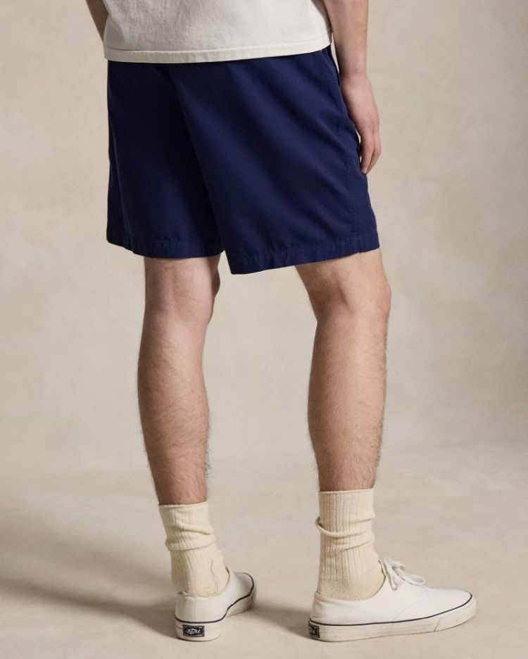 Short Polo prepster en sergé 2 001 SPRING NAVY