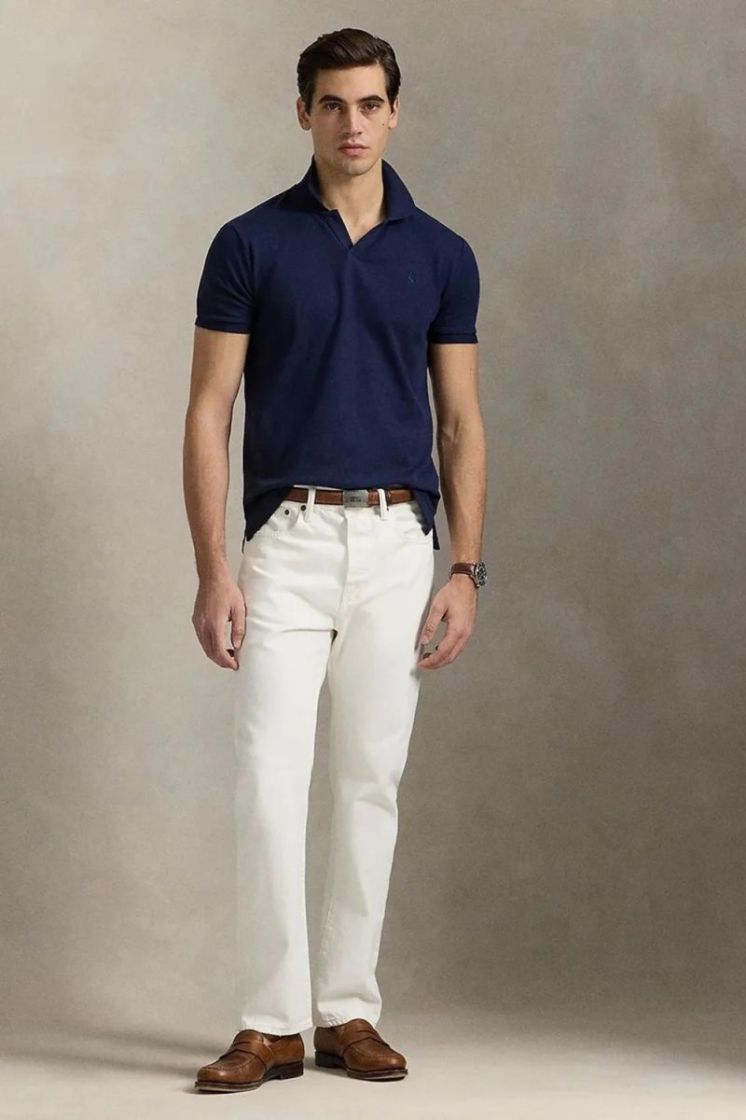Custom slim fit 001 REFINED NAV