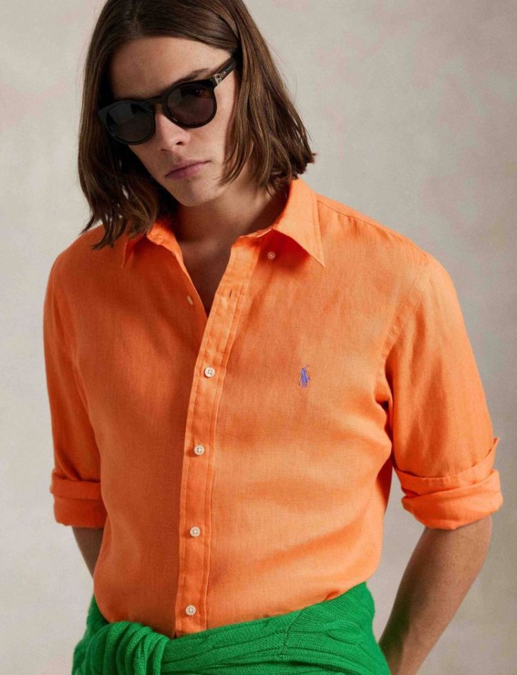 Custom fit linen 507 POMPANO ORANGE