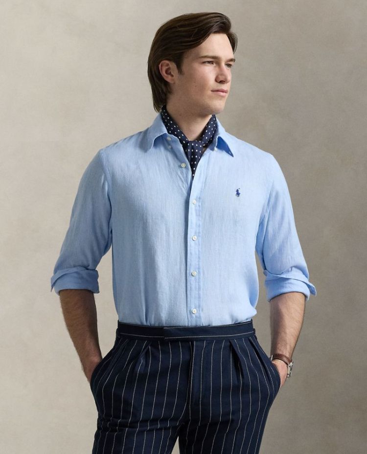 Custom fit linen 008 OFFICE BLUE