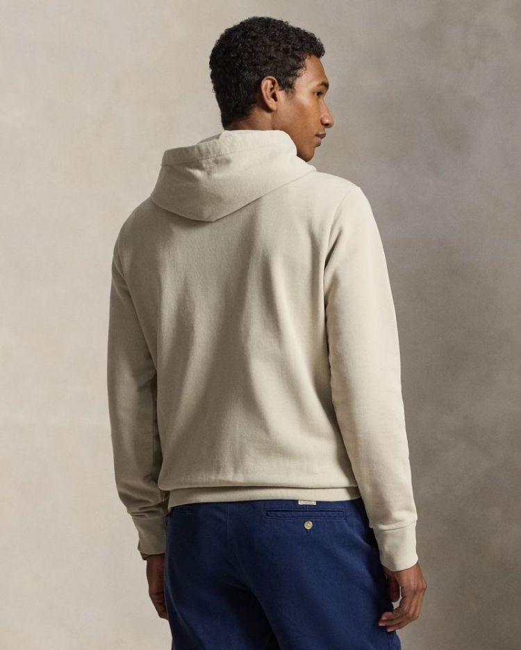 LSFZHOODM4-LONG SLEEVE-SWEATSH 019 STONEWARE Grey=mastic