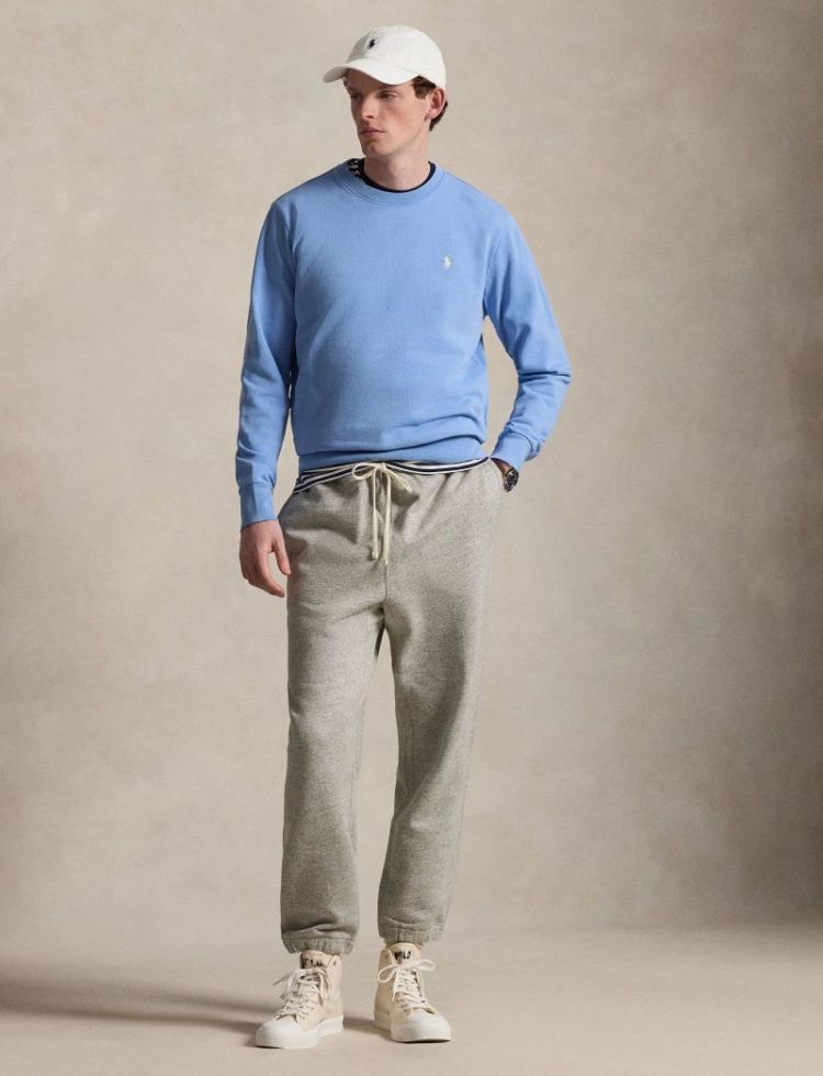 LSCNM1-LONG SLEEVE-SWEATSHIRT 500 BRISTOL BLU