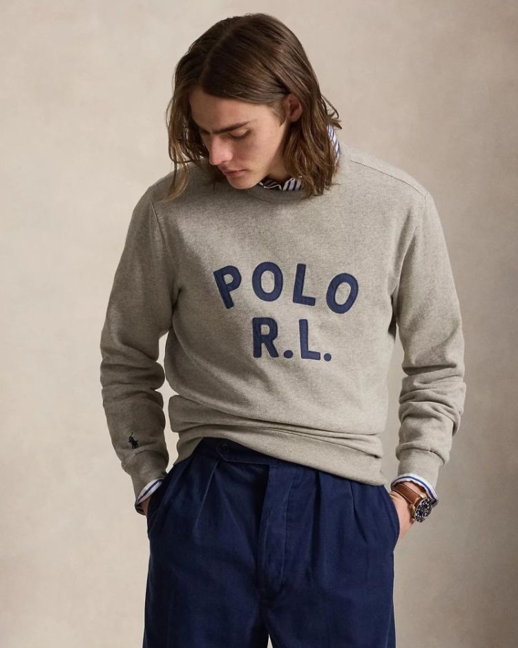 Seasonal Fleece "Polo R.L." 003 DARK SPORT HEATHER