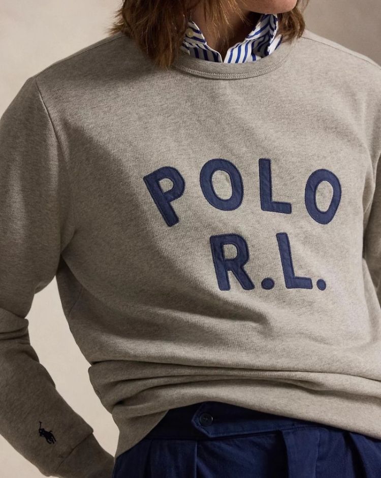 Seasonal Fleece "Polo R.L." 003 DARK SPORT HEATHER