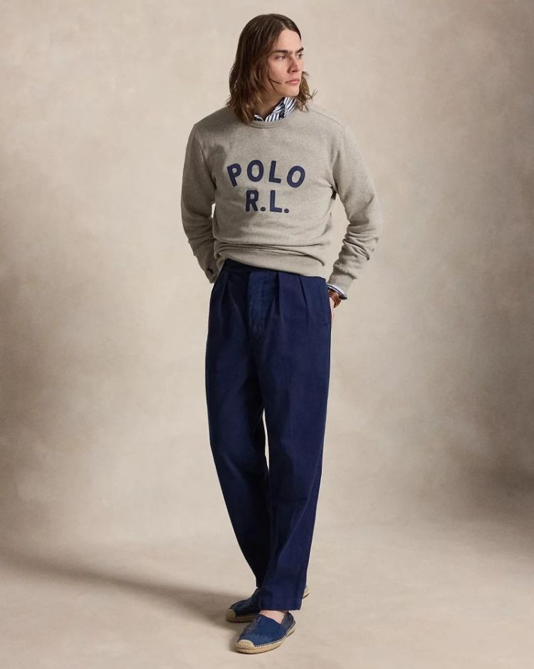 Seasonal Fleece "Polo R.L." 003 DARK SPORT HEATHER