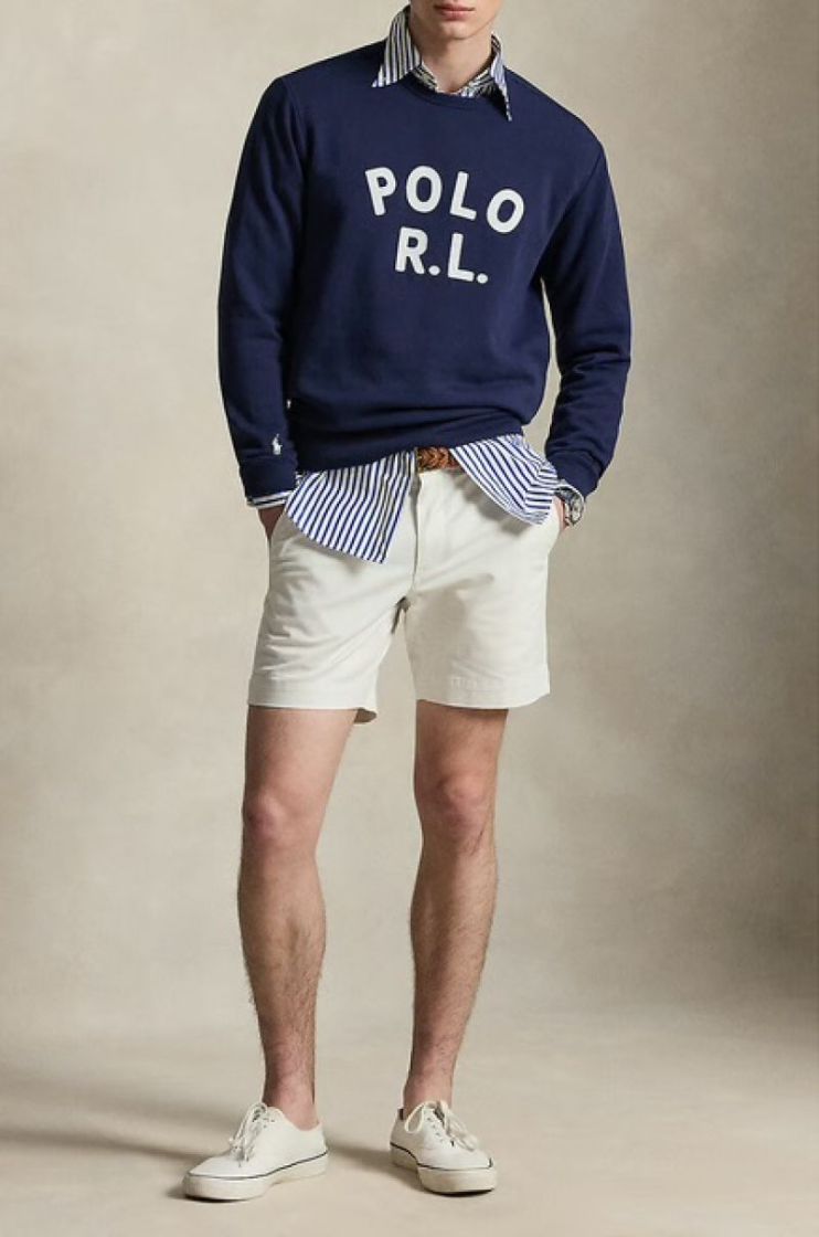 Seasonal Fleece "Polo R.L." 002 NEWPORT NAV