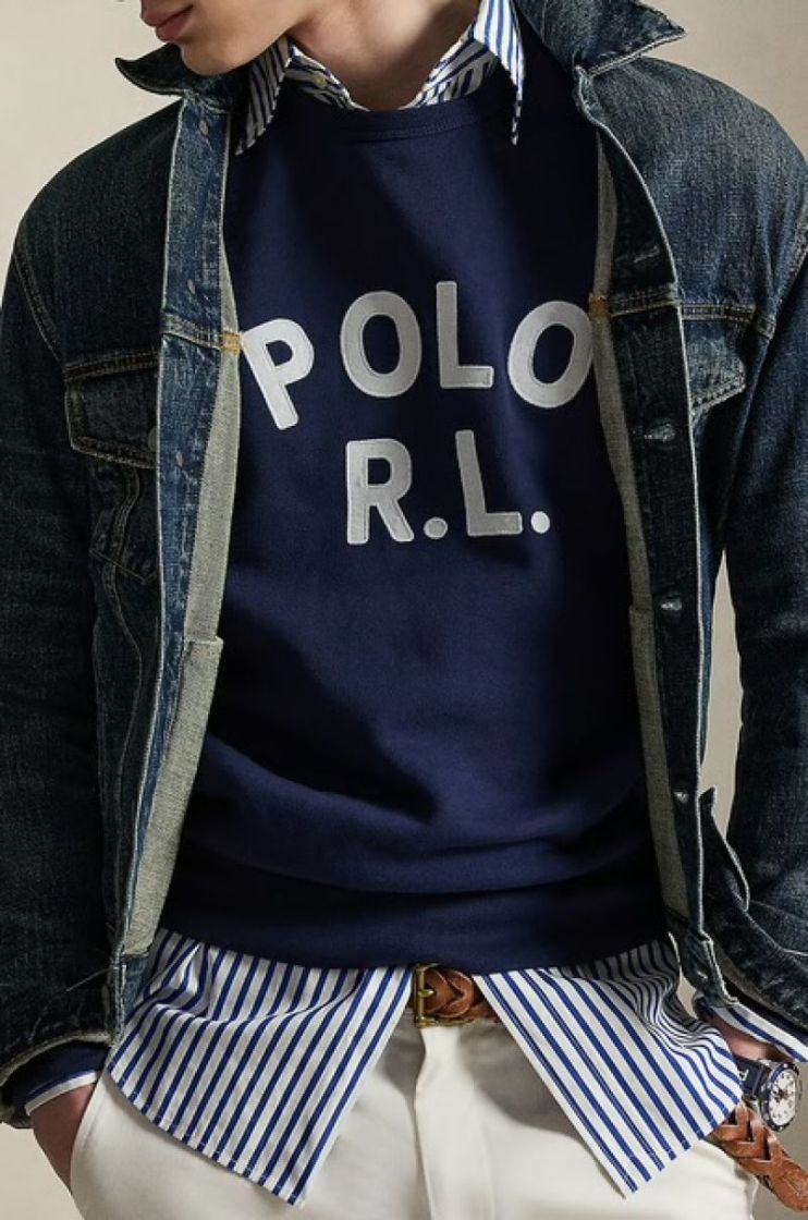 Seasonal Fleece "Polo R.L." 002 NEWPORT NAV