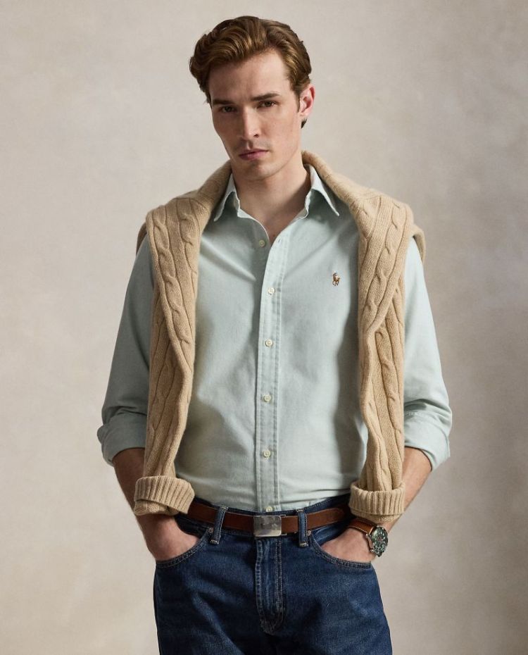 Classic Oxford 504 FADED MINT