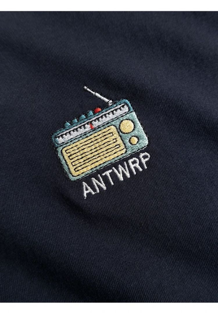 Vintage Radio Tee 000407-INK BLUE