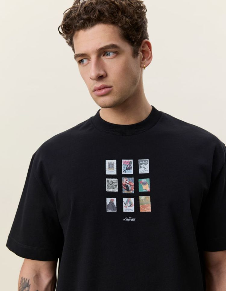 Stamp T-Shirt 100 BLACK