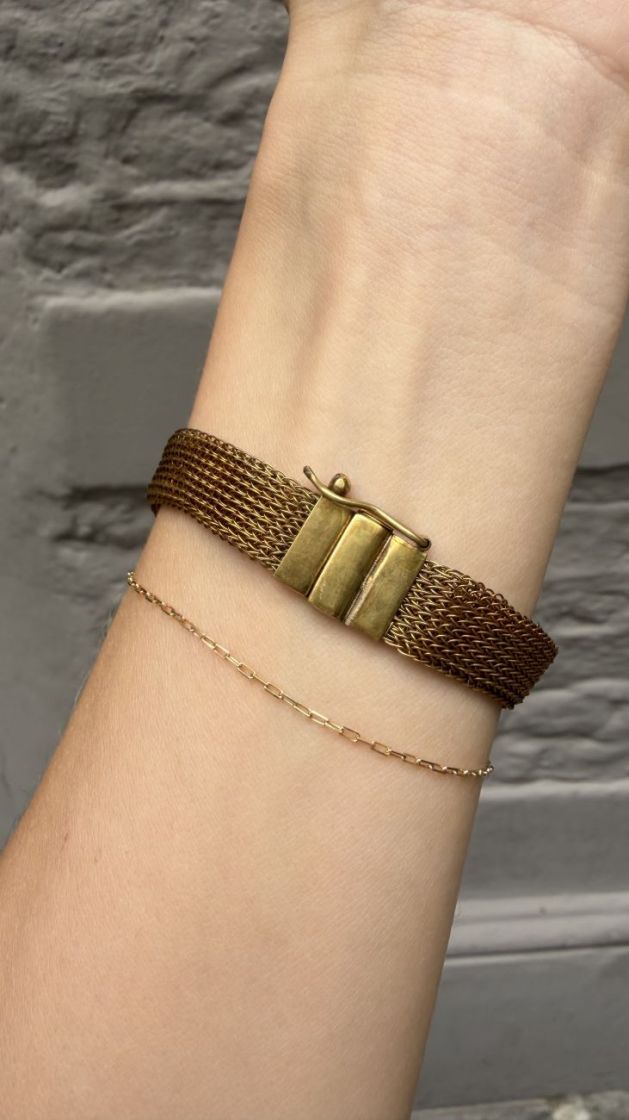 1cm de largeur Bronze
