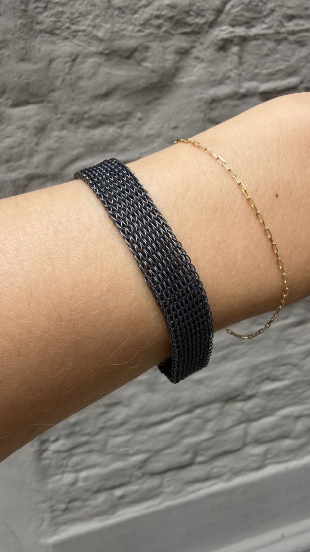 1cm de largeur Gris 