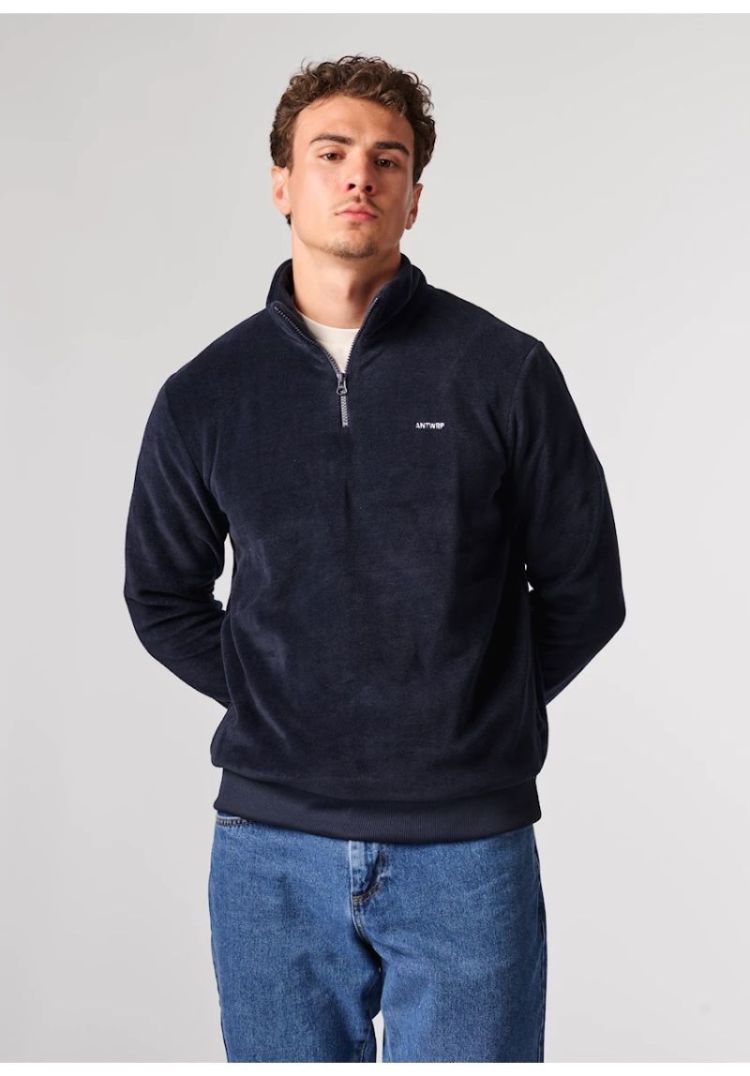 Half Zip 407 - INK BLUE
