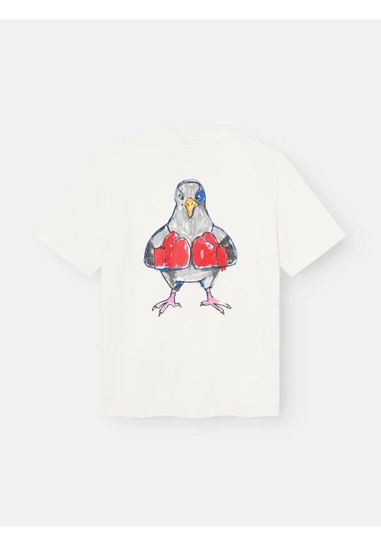 Boxing pigeon 102 - OFF-WHITE