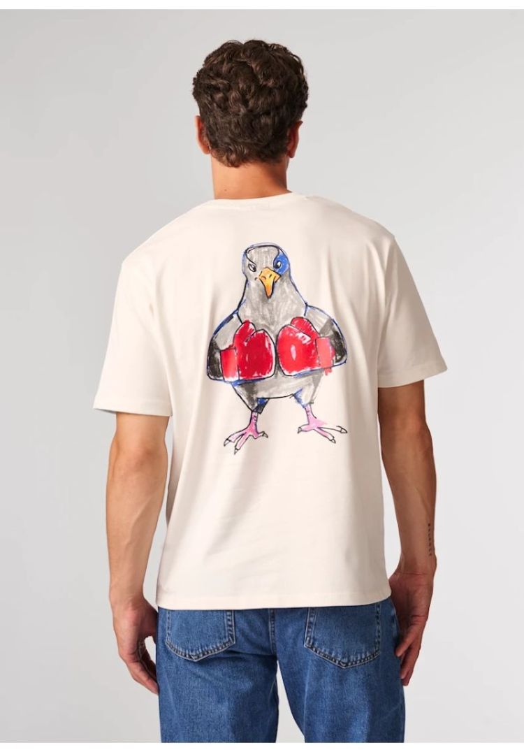 Boxing pigeon 102 - OFF-WHITE