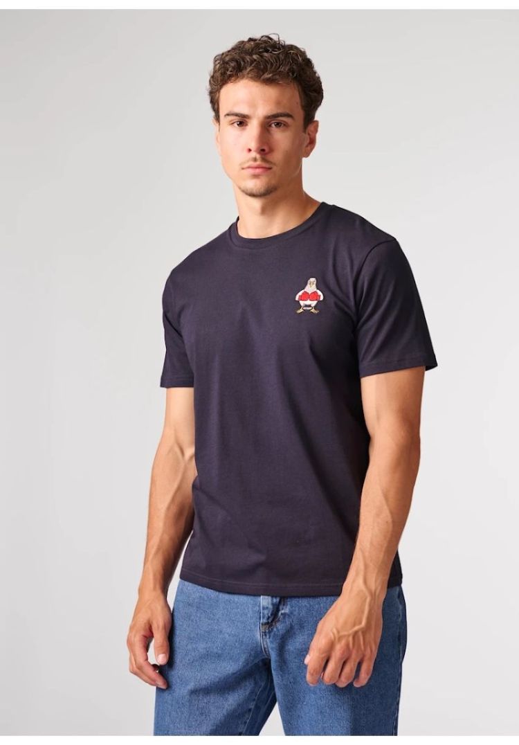 Boxing Pigeon Logo 407 - INK BLUE