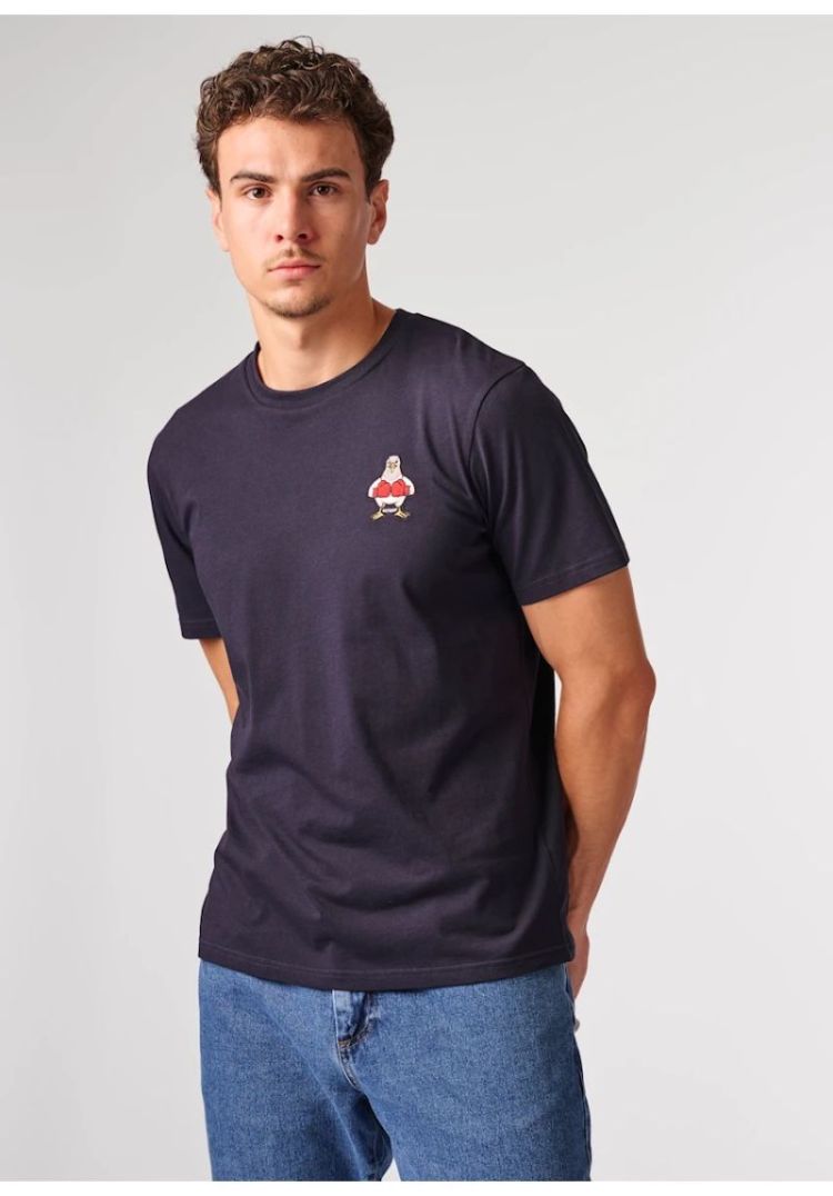 Boxing Pigeon Logo 407 - INK BLUE