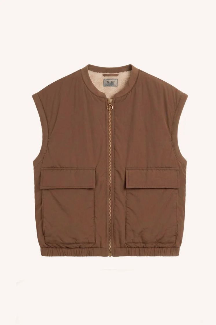 gio sleeveless jacket hazel 1705