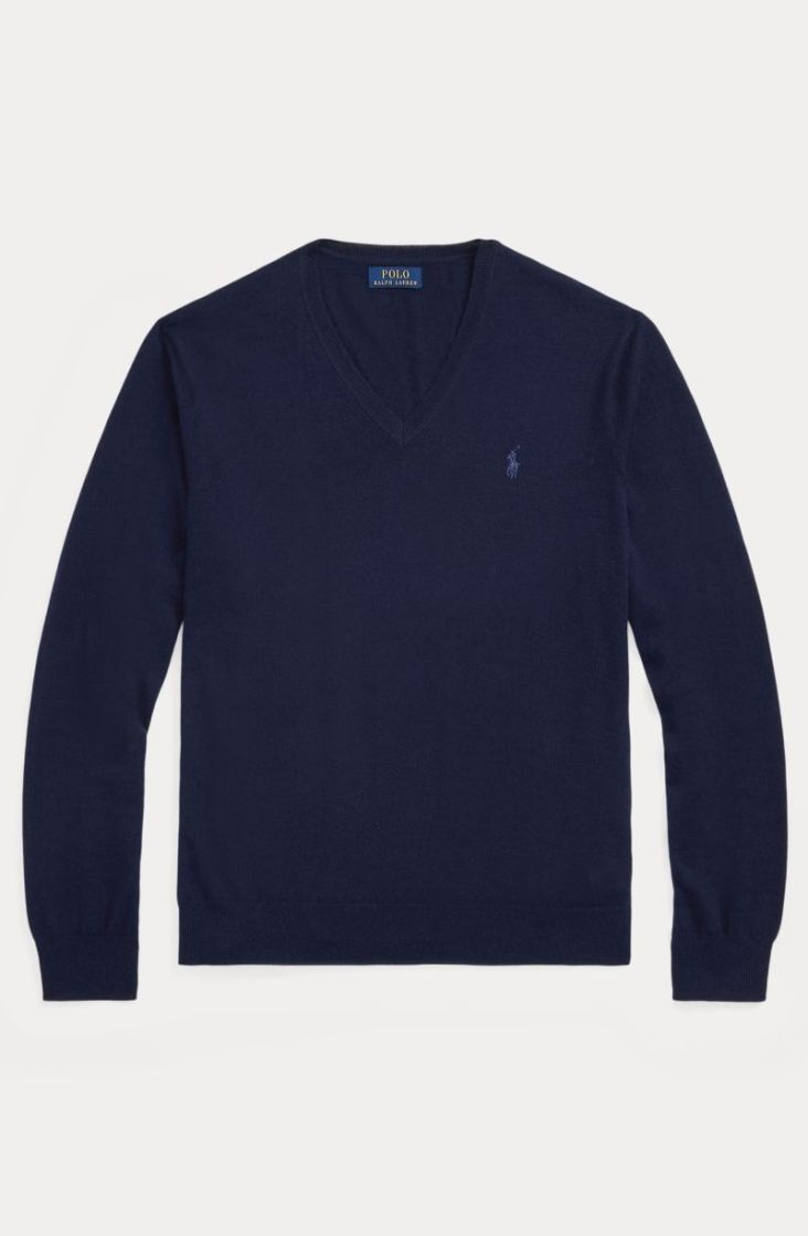 Washable Merino Long sleeve 001 HUNTER NAVY