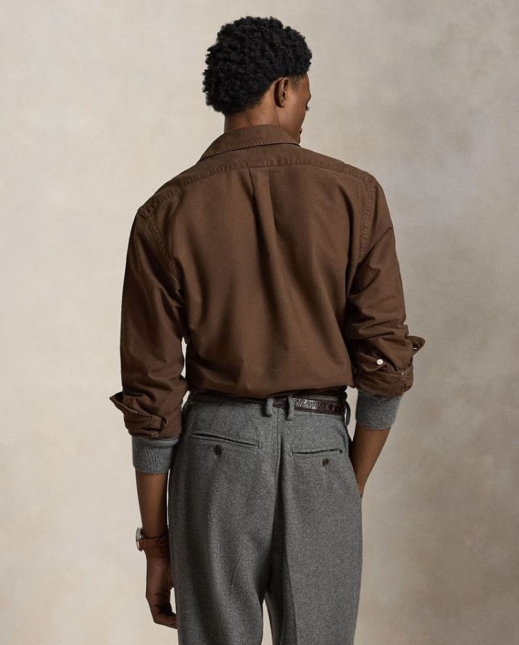 Long Sleeve Sport Custom fit 519 NUTMEG BRWN