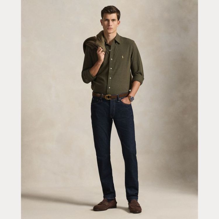Long Sleeve Knit Featgerweight 111 WILSON OLIVE