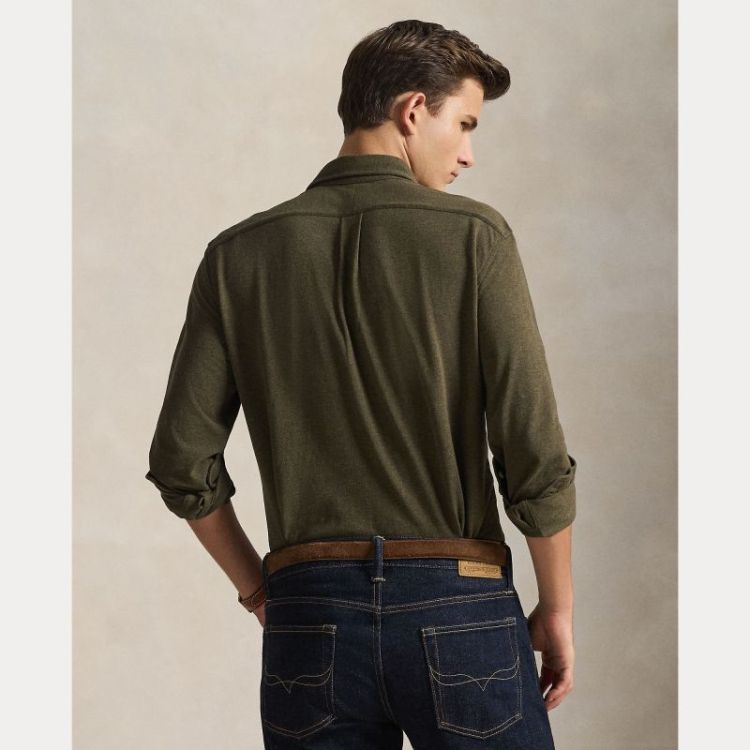 Long Sleeve Knit Featgerweight 111 WILSON OLIVE