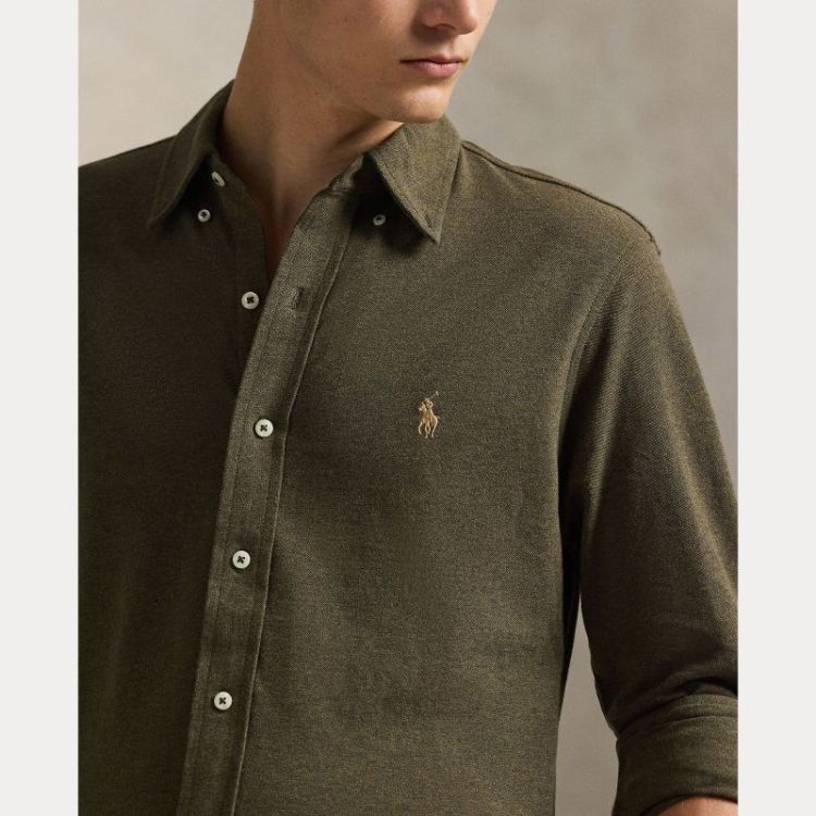 Long Sleeve Knit Featgerweight 111 WILSON OLIVE