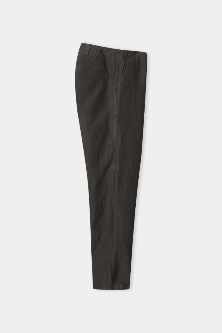 JOSTHA trousers (wool black ol black olive