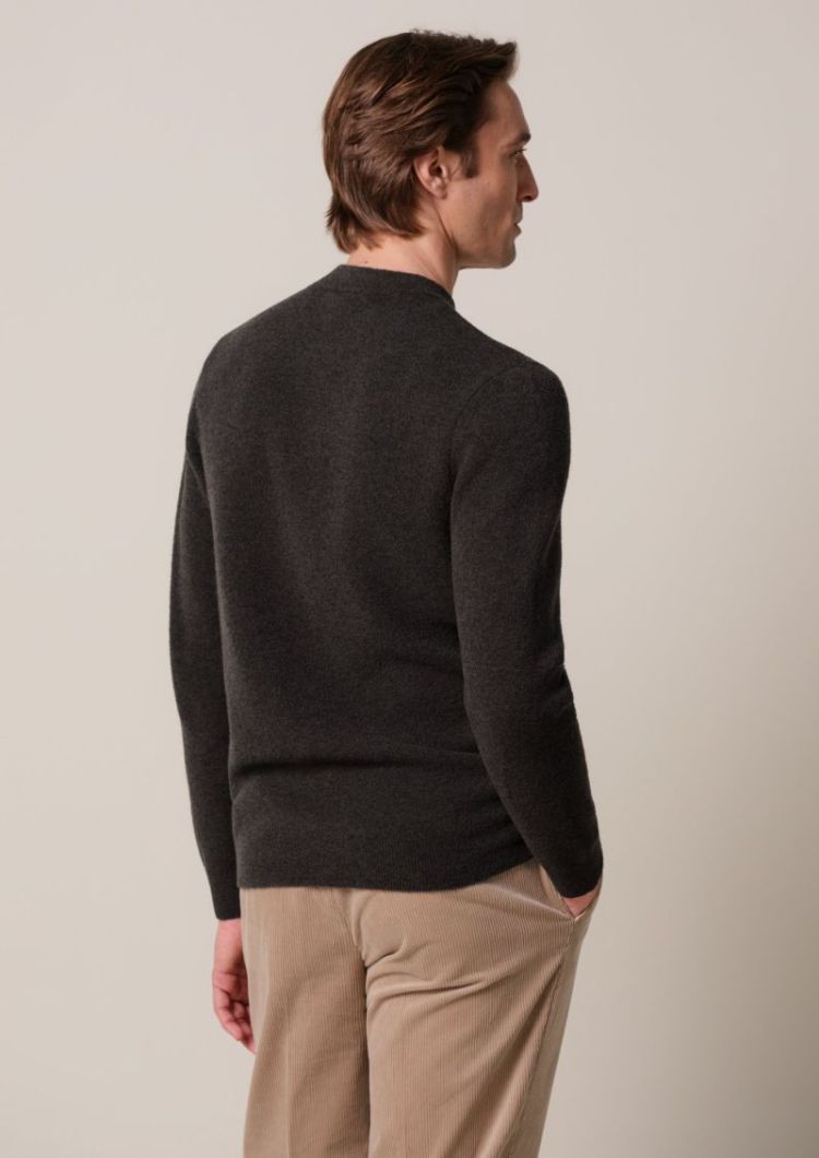 Pullover Crew Neck Dark Brown